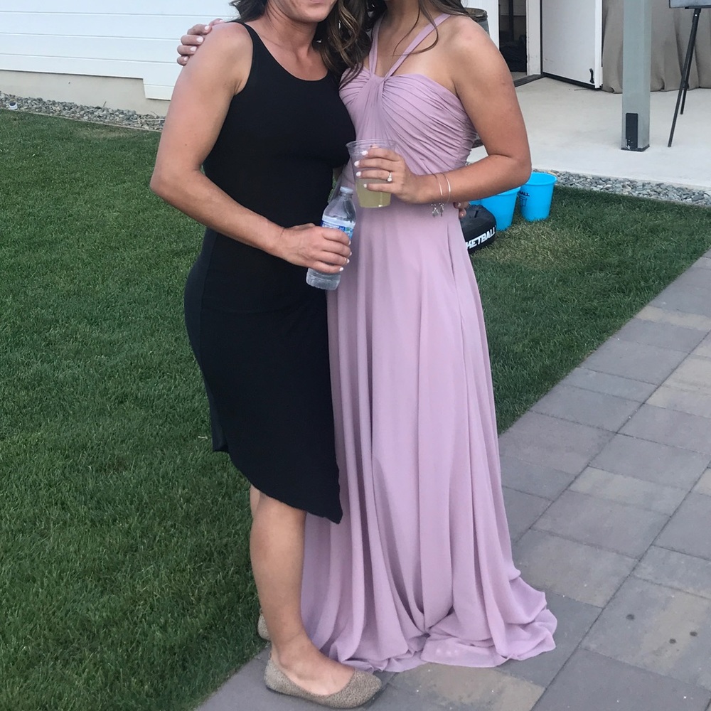 Long bridesmaid dress